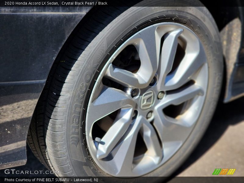 Crystal Black Pearl / Black 2020 Honda Accord LX Sedan