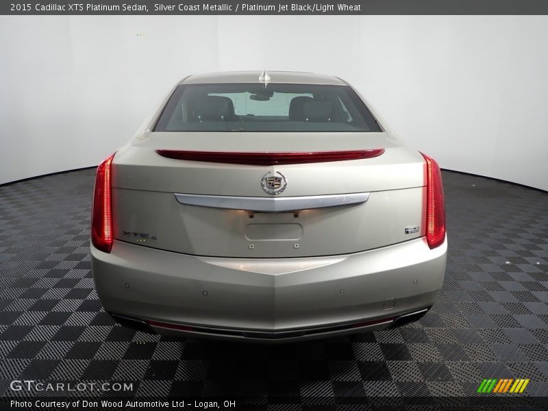 Silver Coast Metallic / Platinum Jet Black/Light Wheat 2015 Cadillac XTS Platinum Sedan