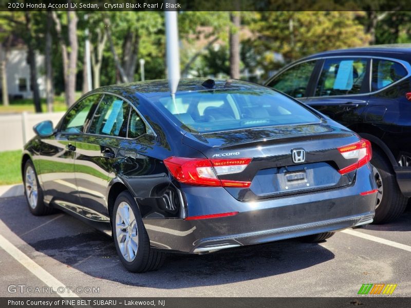 Crystal Black Pearl / Black 2020 Honda Accord LX Sedan