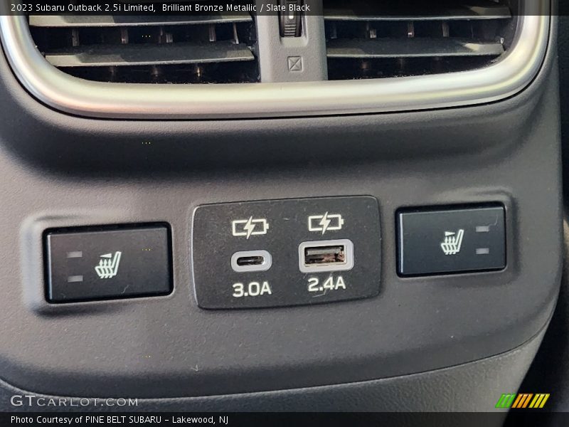Brilliant Bronze Metallic / Slate Black 2023 Subaru Outback 2.5i Limited