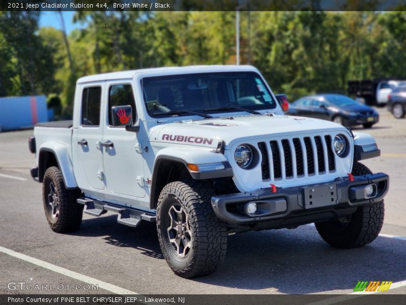 Bright White / Black 2021 Jeep Gladiator Rubicon 4x4