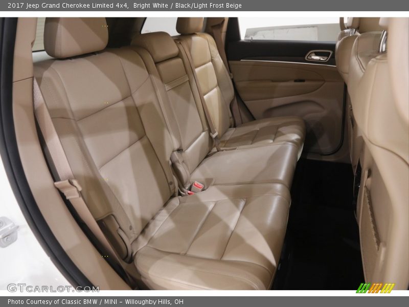 Bright White / Black/Light Frost Beige 2017 Jeep Grand Cherokee Limited 4x4