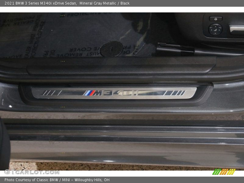 Mineral Gray Metallic / Black 2021 BMW 3 Series M340i xDrive Sedan