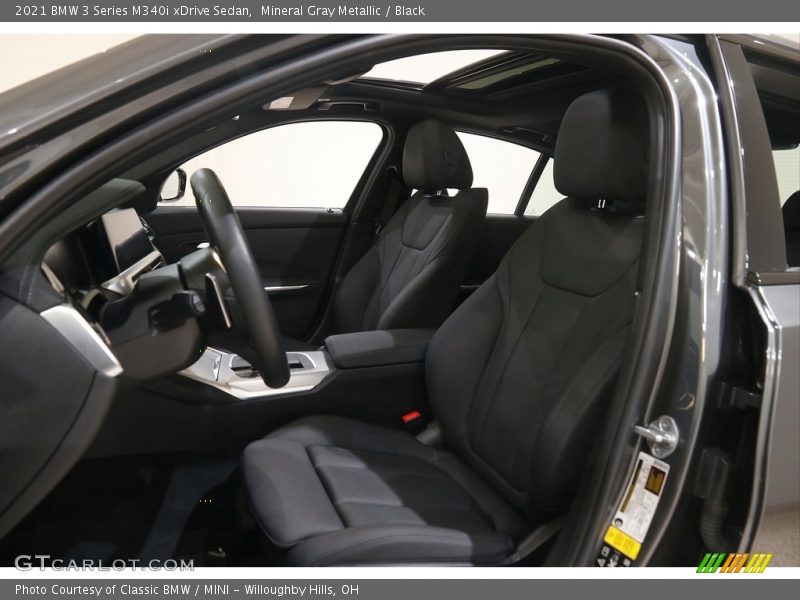 Mineral Gray Metallic / Black 2021 BMW 3 Series M340i xDrive Sedan