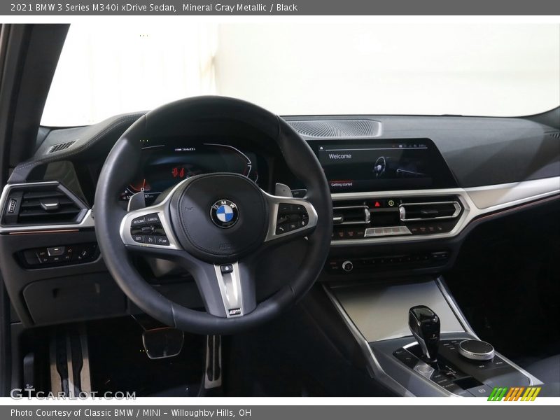 Mineral Gray Metallic / Black 2021 BMW 3 Series M340i xDrive Sedan
