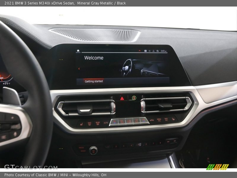 Mineral Gray Metallic / Black 2021 BMW 3 Series M340i xDrive Sedan