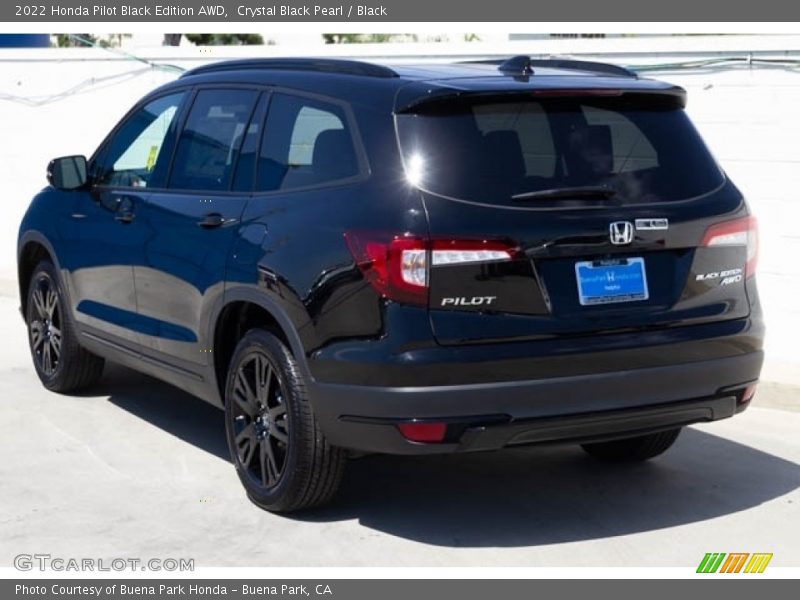 Crystal Black Pearl / Black 2022 Honda Pilot Black Edition AWD