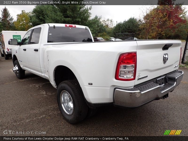 Bright White / Black/Diesel Gray 2022 Ram 3500 Big Horn Crew Cab 4x4