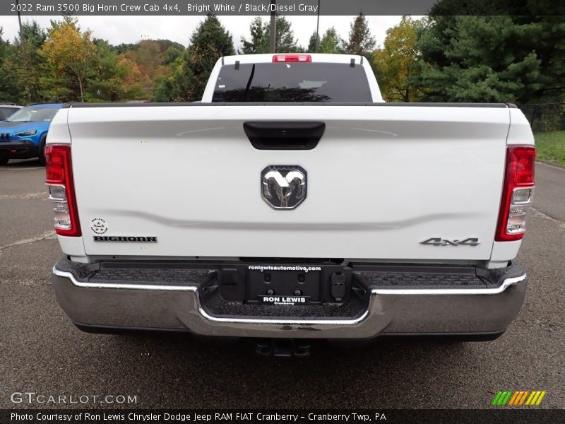 Bright White / Black/Diesel Gray 2022 Ram 3500 Big Horn Crew Cab 4x4
