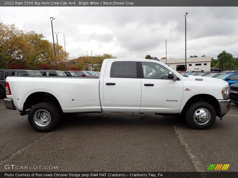 Bright White / Black/Diesel Gray 2022 Ram 3500 Big Horn Crew Cab 4x4