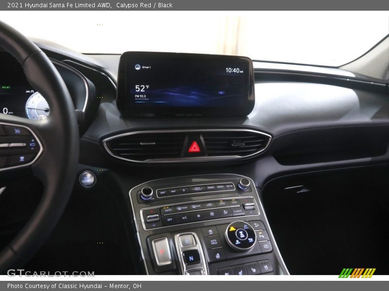 Calypso Red / Black 2021 Hyundai Santa Fe Limited AWD