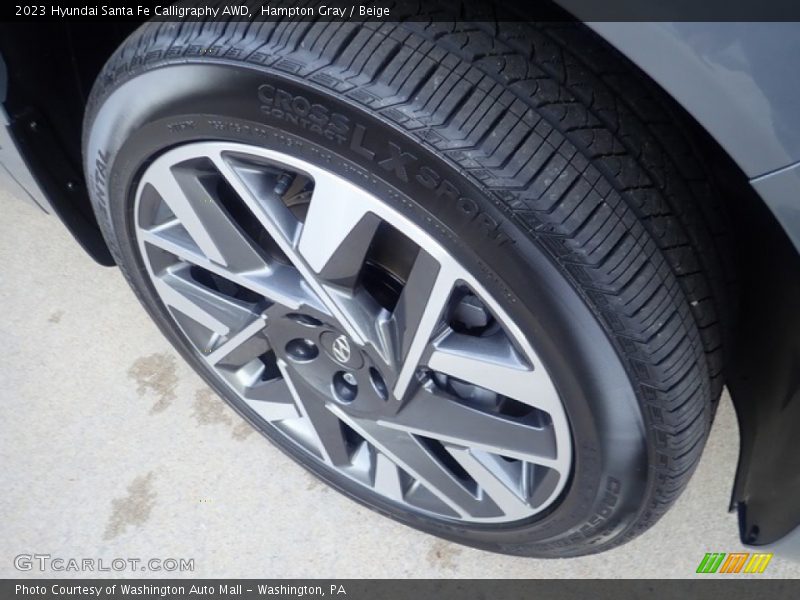 Hampton Gray / Beige 2023 Hyundai Santa Fe Calligraphy AWD