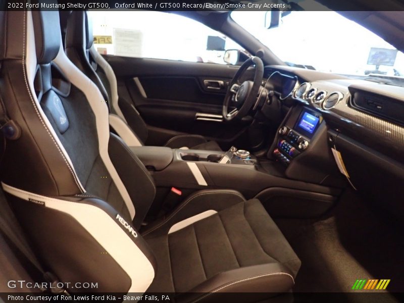 Front Seat of 2022 Mustang Shelby GT500