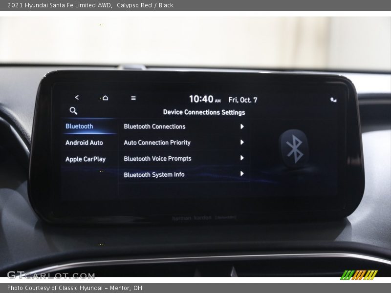 Calypso Red / Black 2021 Hyundai Santa Fe Limited AWD