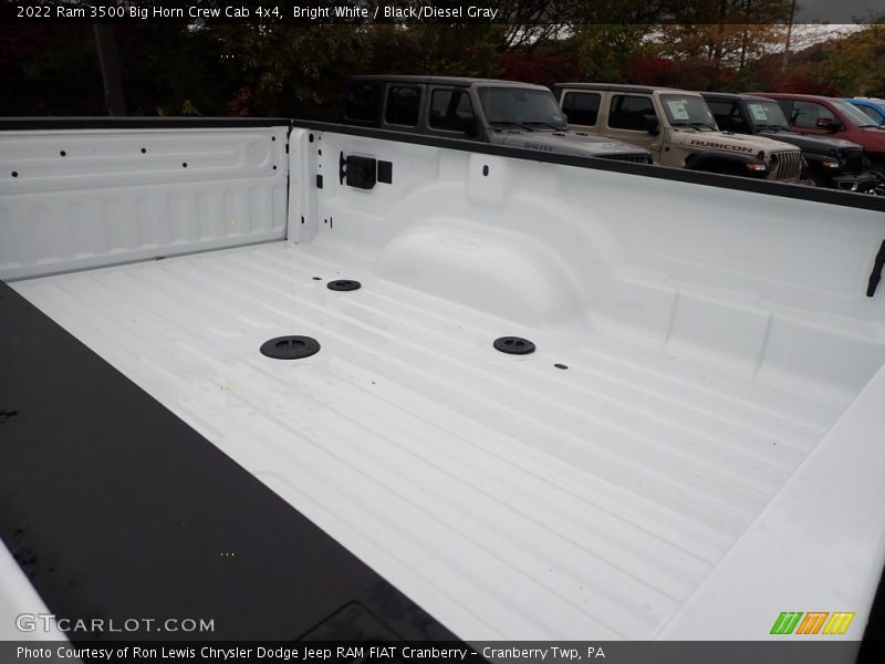 Bright White / Black/Diesel Gray 2022 Ram 3500 Big Horn Crew Cab 4x4