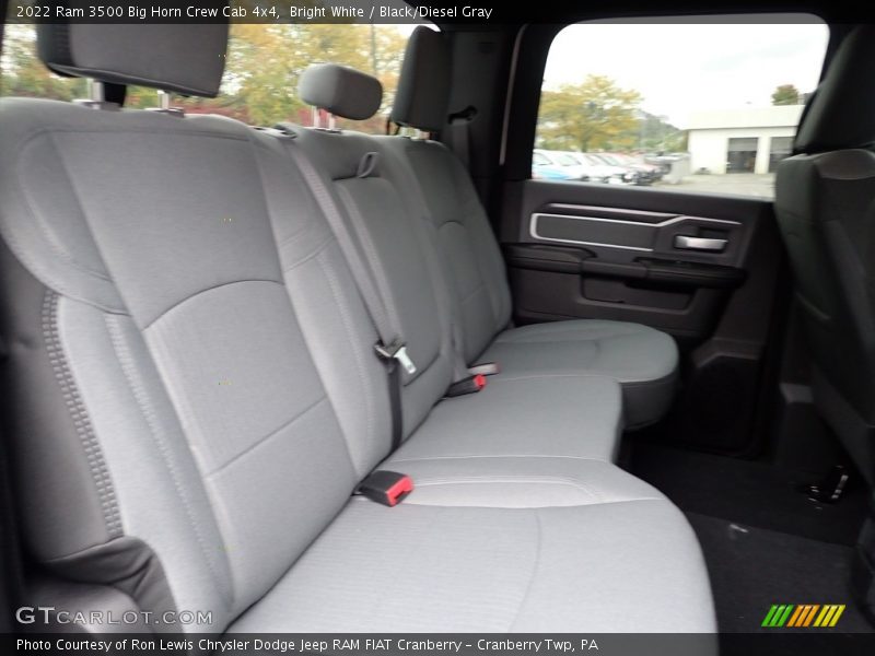 Bright White / Black/Diesel Gray 2022 Ram 3500 Big Horn Crew Cab 4x4