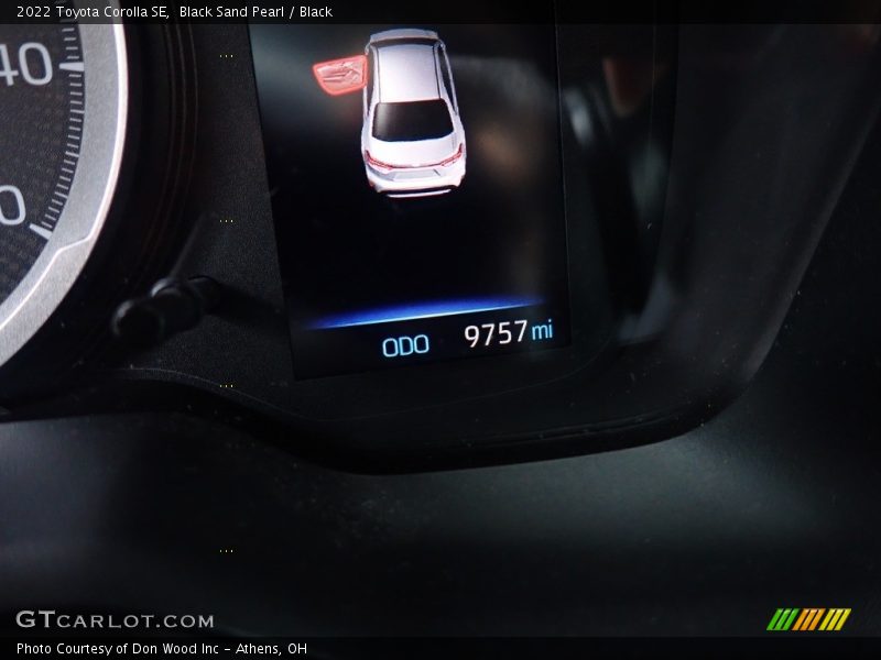 Black Sand Pearl / Black 2022 Toyota Corolla SE
