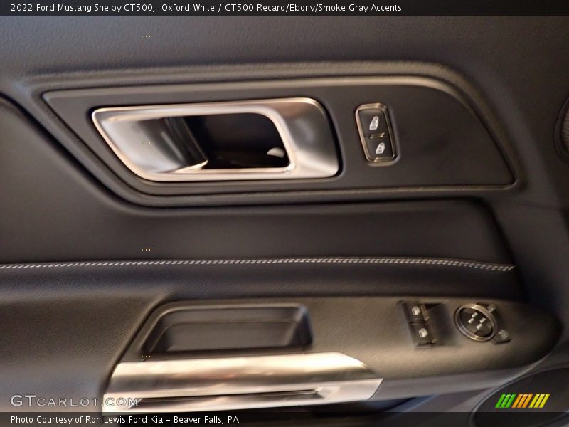 Oxford White / GT500 Recaro/Ebony/Smoke Gray Accents 2022 Ford Mustang Shelby GT500