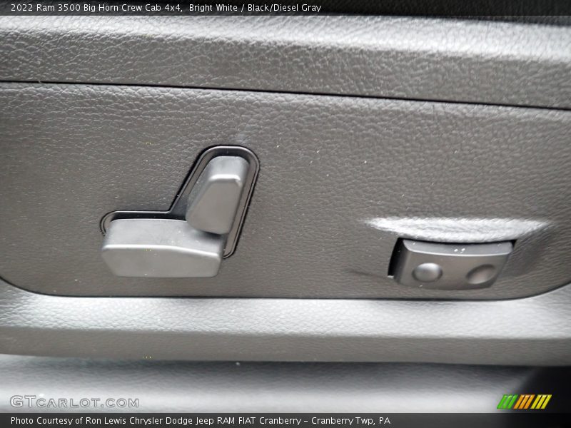 Bright White / Black/Diesel Gray 2022 Ram 3500 Big Horn Crew Cab 4x4