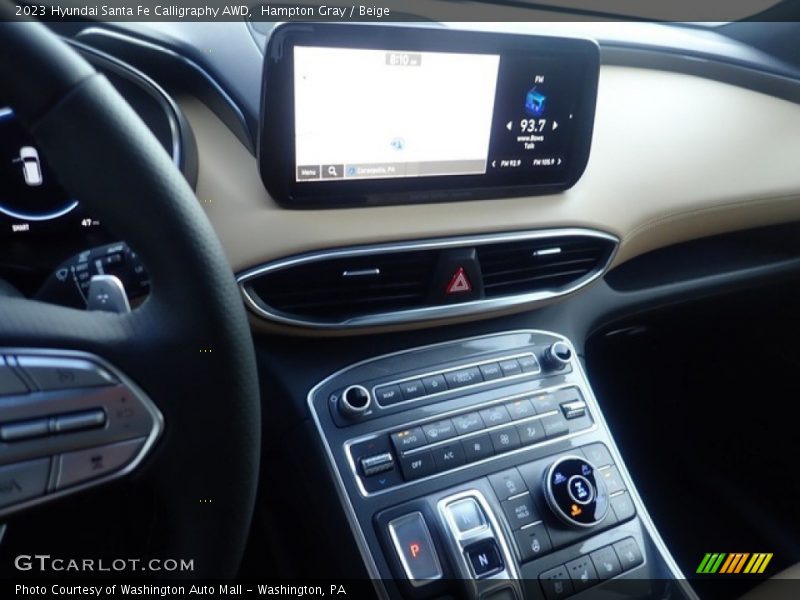 Hampton Gray / Beige 2023 Hyundai Santa Fe Calligraphy AWD