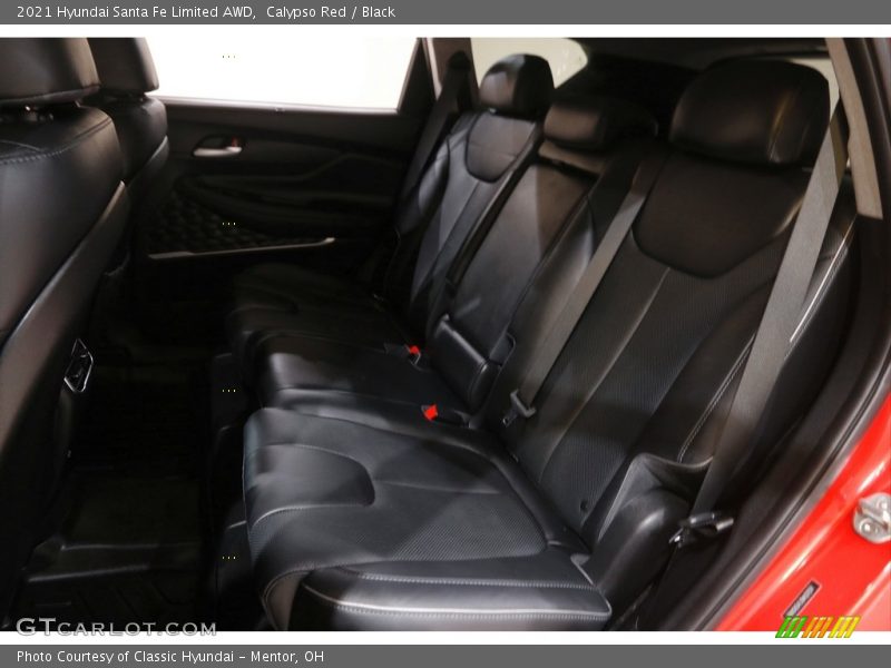 Calypso Red / Black 2021 Hyundai Santa Fe Limited AWD
