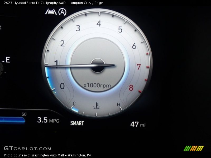 Hampton Gray / Beige 2023 Hyundai Santa Fe Calligraphy AWD