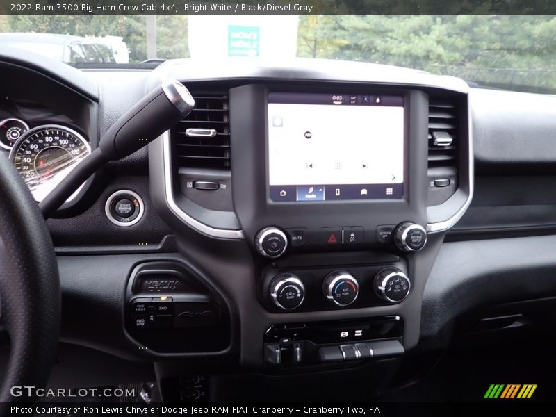 Bright White / Black/Diesel Gray 2022 Ram 3500 Big Horn Crew Cab 4x4