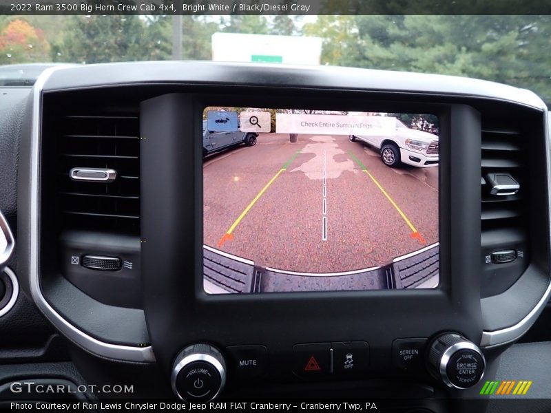 Bright White / Black/Diesel Gray 2022 Ram 3500 Big Horn Crew Cab 4x4