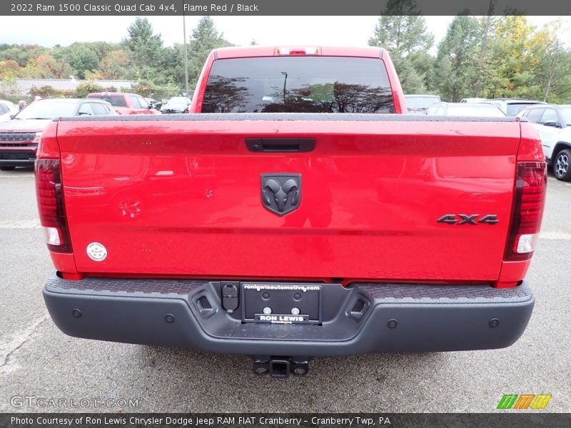 Flame Red / Black 2022 Ram 1500 Classic Quad Cab 4x4