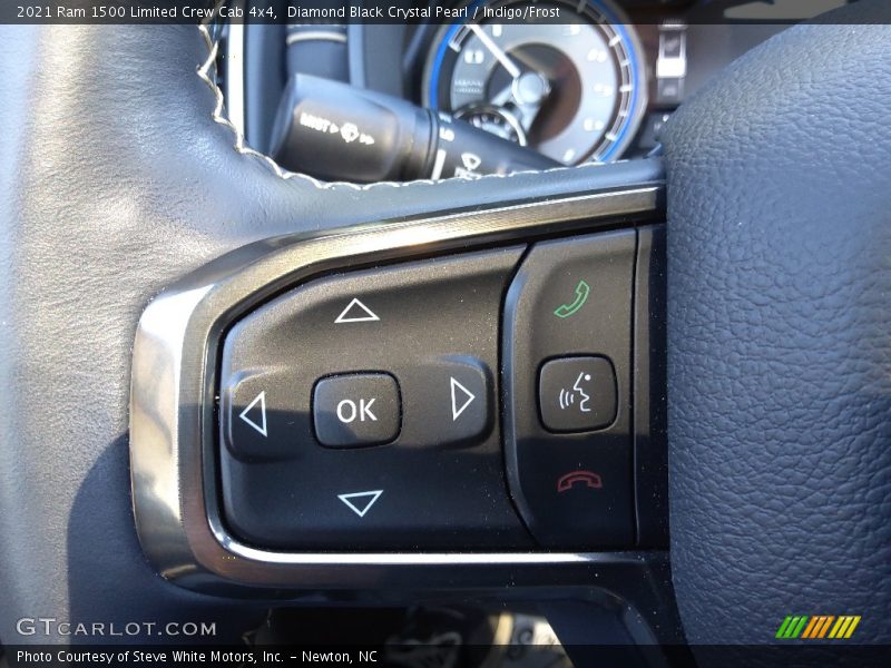 Diamond Black Crystal Pearl / Indigo/Frost 2021 Ram 1500 Limited Crew Cab 4x4