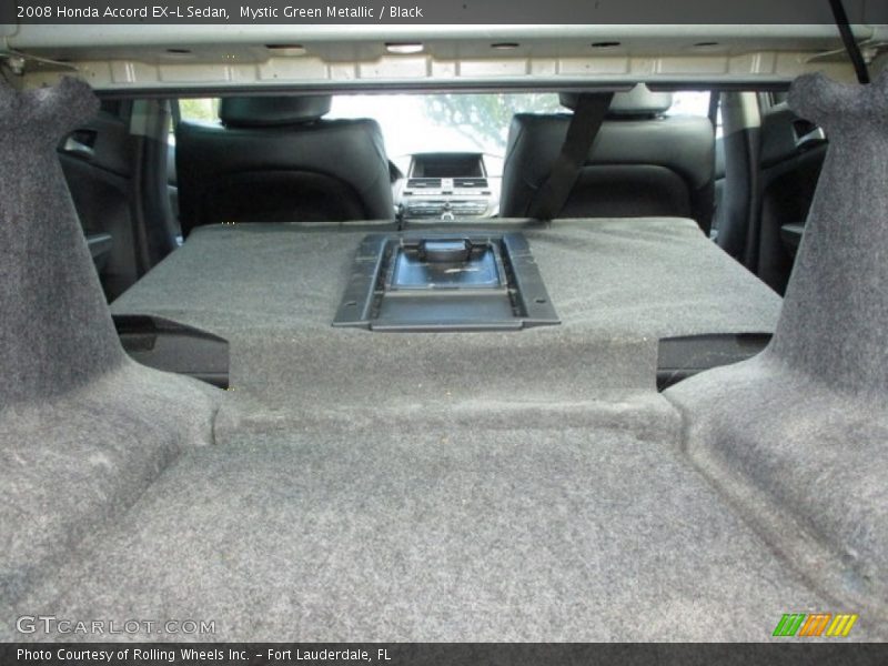Mystic Green Metallic / Black 2008 Honda Accord EX-L Sedan