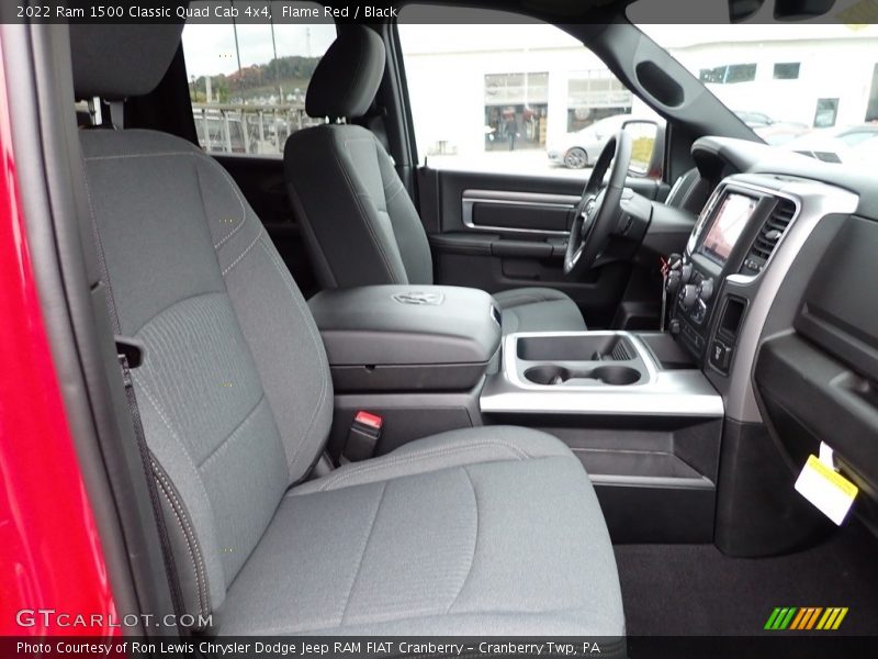 Flame Red / Black 2022 Ram 1500 Classic Quad Cab 4x4