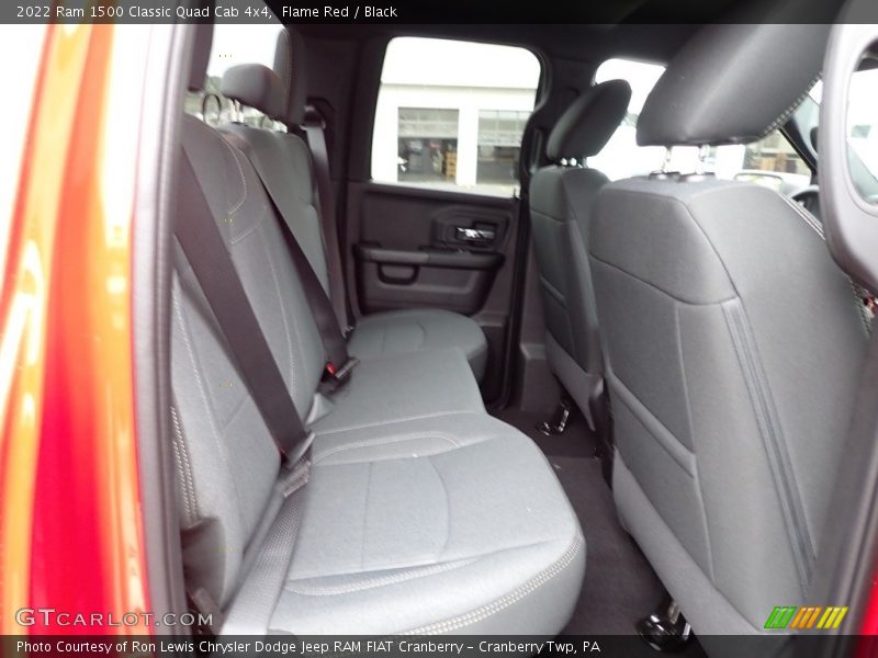 Flame Red / Black 2022 Ram 1500 Classic Quad Cab 4x4