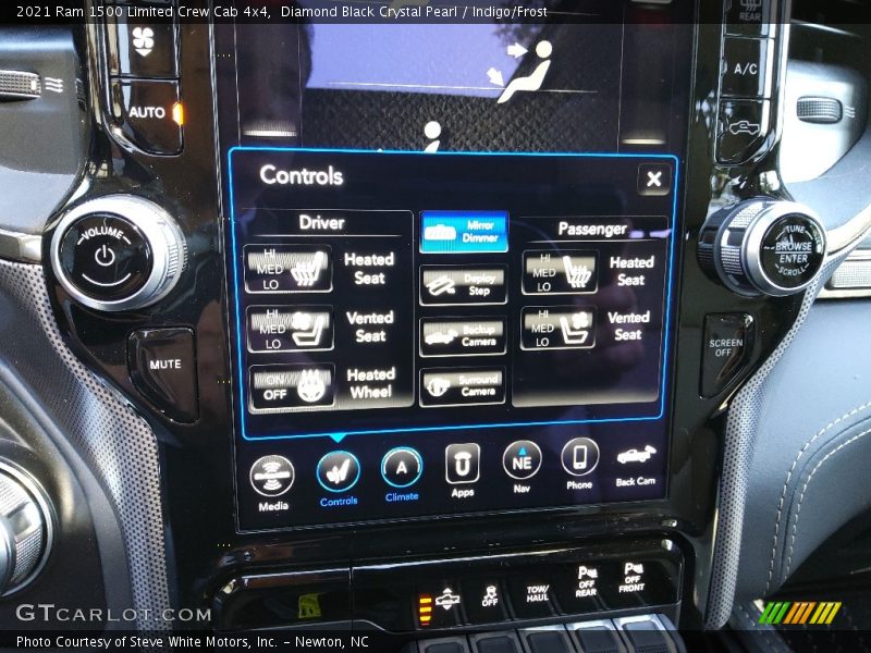 Diamond Black Crystal Pearl / Indigo/Frost 2021 Ram 1500 Limited Crew Cab 4x4