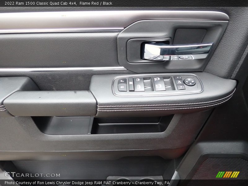 Flame Red / Black 2022 Ram 1500 Classic Quad Cab 4x4