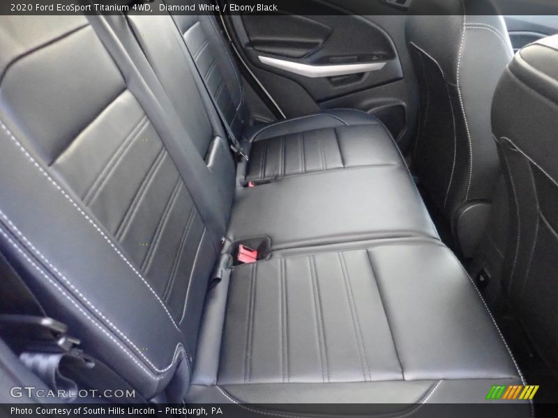 Diamond White / Ebony Black 2020 Ford EcoSport Titanium 4WD