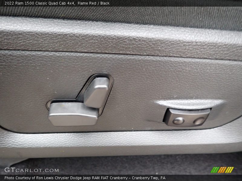 Flame Red / Black 2022 Ram 1500 Classic Quad Cab 4x4