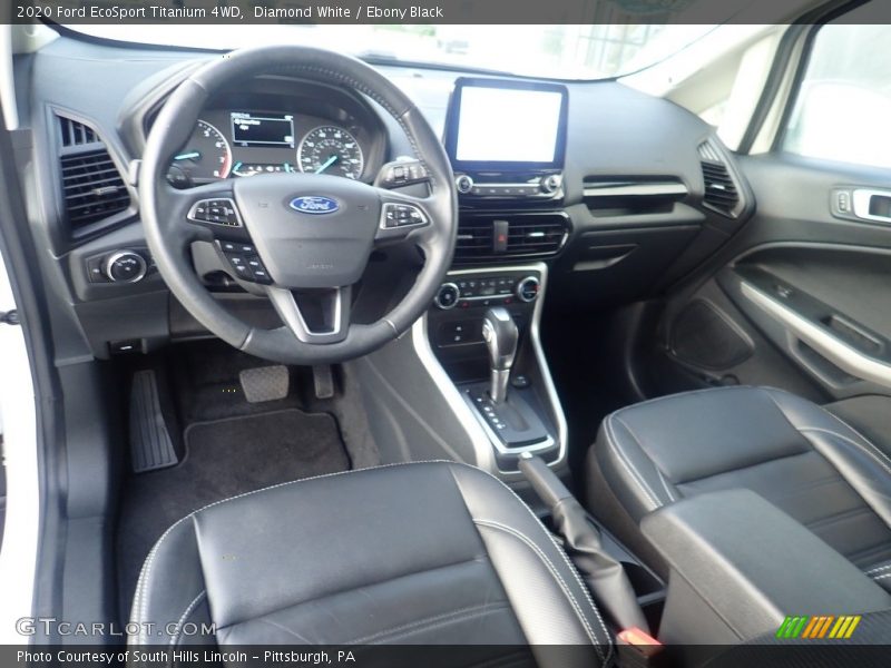  2020 EcoSport Titanium 4WD Ebony Black Interior