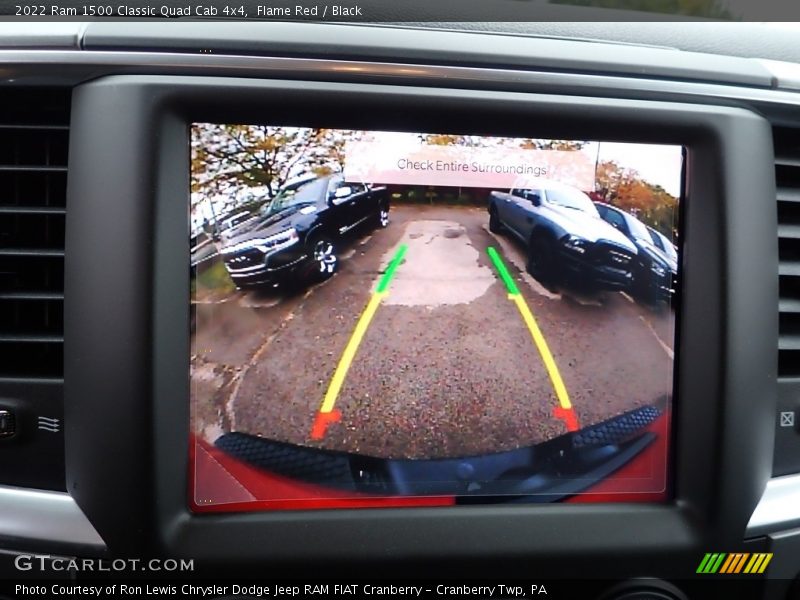 Flame Red / Black 2022 Ram 1500 Classic Quad Cab 4x4