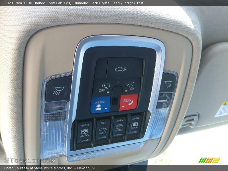 Diamond Black Crystal Pearl / Indigo/Frost 2021 Ram 1500 Limited Crew Cab 4x4