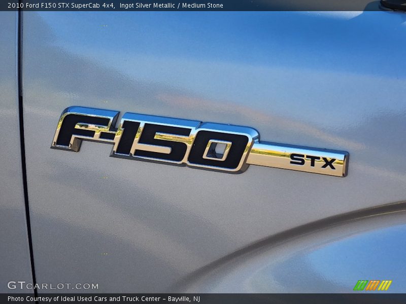 Ingot Silver Metallic / Medium Stone 2010 Ford F150 STX SuperCab 4x4