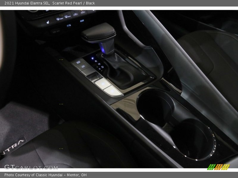 Scarlet Red Pearl / Black 2021 Hyundai Elantra SEL