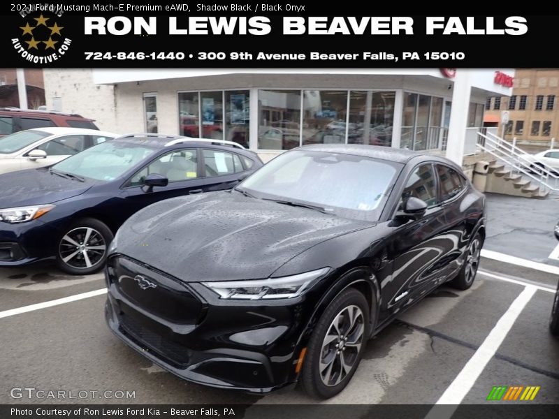 Shadow Black / Black Onyx 2021 Ford Mustang Mach-E Premium eAWD