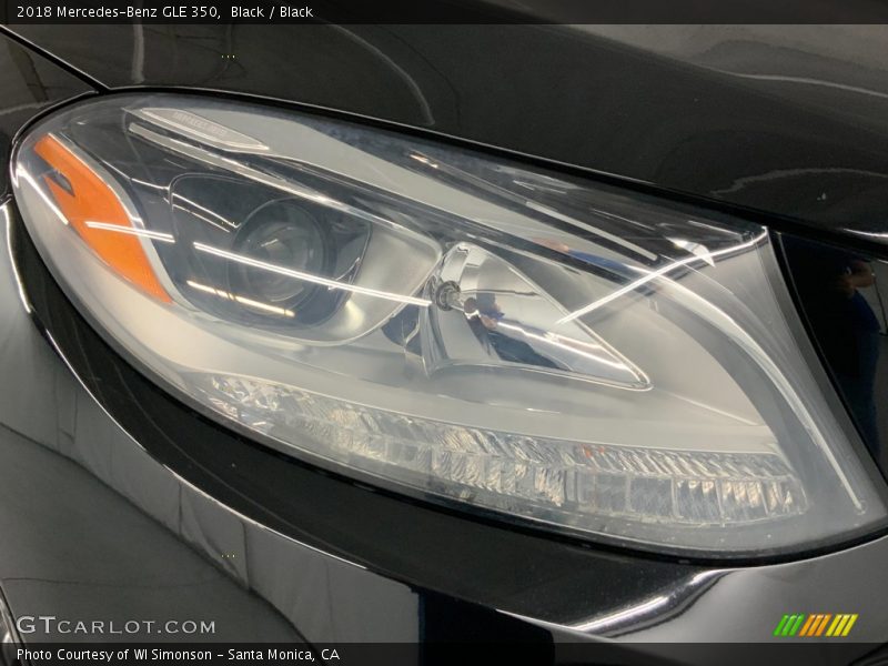 Black / Black 2018 Mercedes-Benz GLE 350