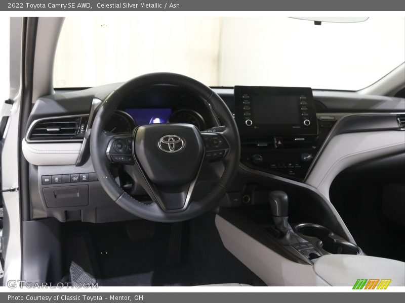 Dashboard of 2022 Camry SE AWD