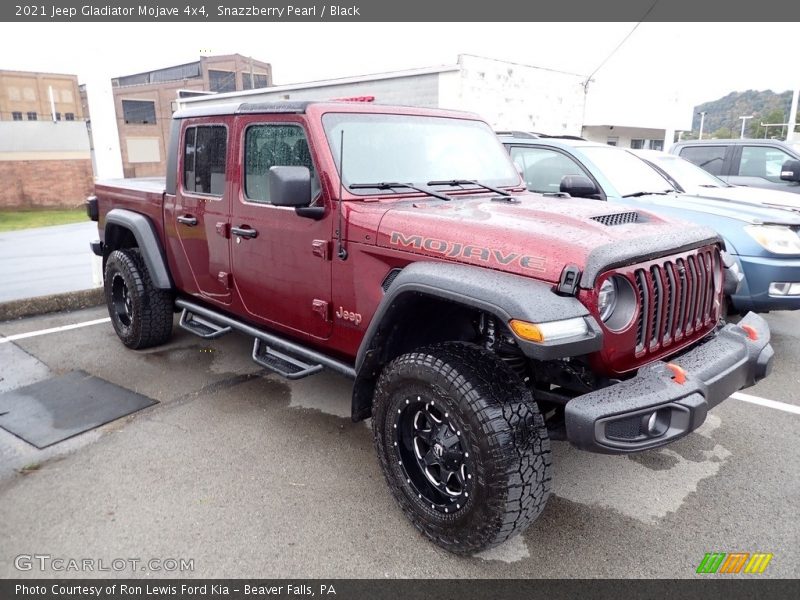 Snazzberry Pearl / Black 2021 Jeep Gladiator Mojave 4x4