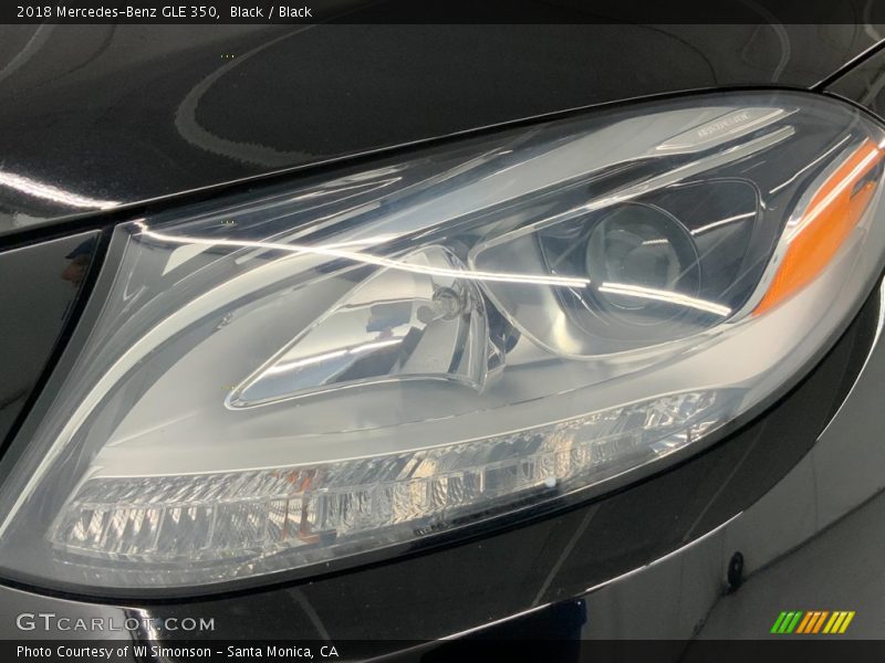 Black / Black 2018 Mercedes-Benz GLE 350