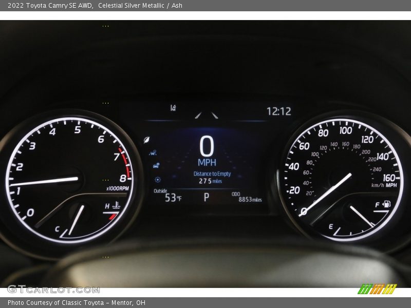  2022 Camry SE AWD SE AWD Gauges