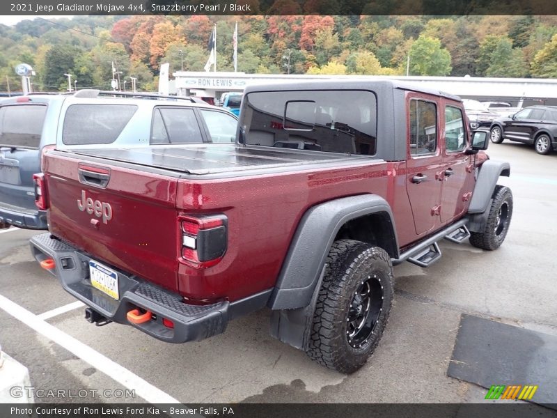Snazzberry Pearl / Black 2021 Jeep Gladiator Mojave 4x4