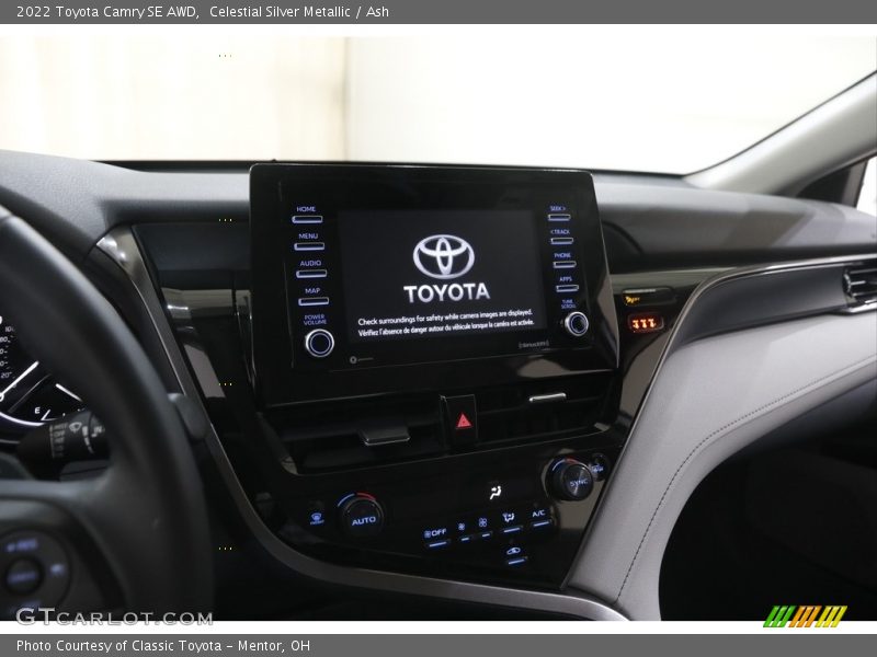 Controls of 2022 Camry SE AWD